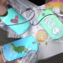 体験型コーナーも複数あります！（チタンプレート作り）