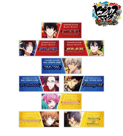 「『ヒプノシスマイク-Division Rap Battle-』Rhyme Anima ＋」のトレーディング場面写缶バッジなどの受注開始！アニメ・漫画のオリジナルグッズを販売する「AMNIBUS」にて
