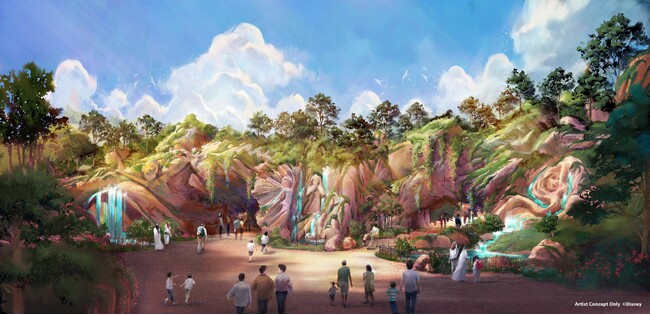 東京ディズニーシー(R) 8番目の新テーマポート「ファンタジースプリングス」アトラクションなど施設の詳細を初公開！