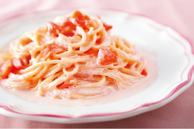 今までになかった新たな組み合わせ！ 絶品パスタも作れる“黒みる貝×明太子”