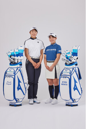 稲垣那奈子プロ、村田歩香プロとミズノブランドアンバサダー契約締結