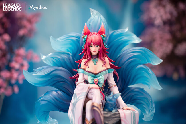 超人気ストラテジーゲーム『リーグ・オブ・レジェンド』より、「精霊の花祭り アーリ」がフィギュアとなって登場。