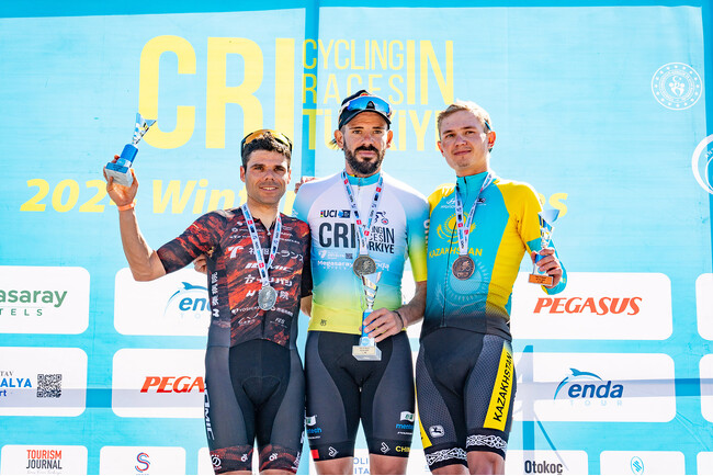 トルコでのUCIレースにて初の表彰台