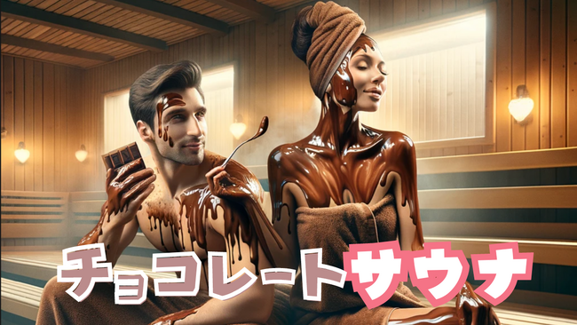 チョコレートサウナを監修・プロデュース【長野・湯田中温泉】