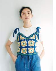 俳優の中田 クルミさんを手芸愛好家としてカバーガールに初起用。手づくりが大好きな女性のためのアイデア満載のカタログ「クチュリエ 2024年春夏号」が新発刊