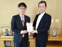 石川県に災害義援金５００万円を寄付