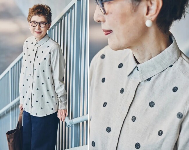 「Sunny clouds」2024春の服、60代のおしゃれユーチューバー・Mimiさんは「どう着こなす？」選んでもらったキーワードは“春の白”