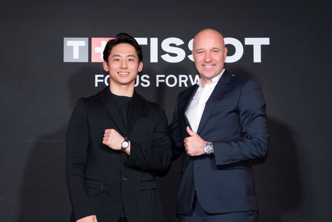 スイス時計ブランド ティソ［TISSOT］ジャパン アンバサダーとしてバスケットボール選手 河村勇輝選手が就任