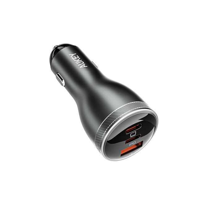 【AUKEY】急速充電規格PD・QC対応 最大65W出力 3ポートカーチャージャー「Rapide Mix 65W」3月1日（金）に販売開始！