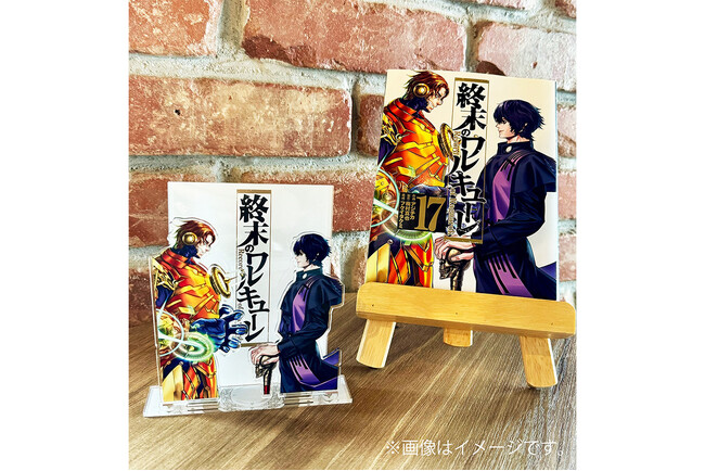 【終末のワルキューレ】書影風アクリルスタンド＜第8回戦＞ニコラ・テスラvsベルゼブブをご紹介!!