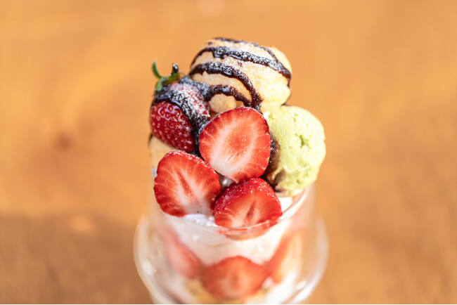 【春季限定】いちご×ピスタチオを組み合わせた春限定スイーツ