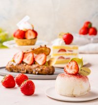 丹波産ブランドいちご「丹波 夢丹(むーたん)いちご」のケーキが3月1日から中島大祥堂で販売スタート！