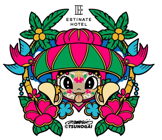 沖縄初開催！漫画家・イラストレーターつのがい氏の個展”HELLO NEW WORLD vol.5”TSUNOGAI Solo Exhibitionが「ESTINATE HOTEL那覇」にて開催。