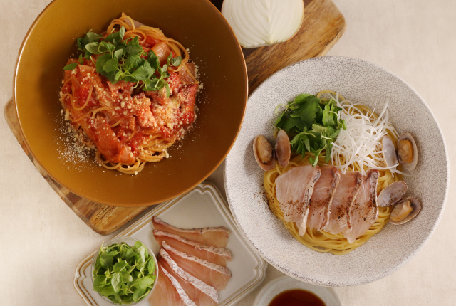兵庫県産食材を味わう春の和パスタ！『こなな』から、季節限定パスタ2種が3/1より登場！