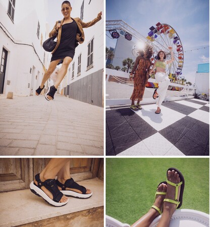 Teva 春夏の最新モデル！厚底のカバードサンダル「HURRICANE AMPSOLE VOLT」華奢なストラップでフェミニンな「ORIGINAL UNIVERSAL SLIM」3月1日（金）から発売