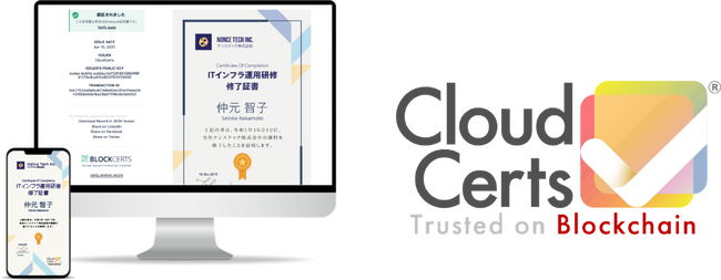 【サイバーリンクス】国家資格保持の証明書では国内初！薬剤師資格証のデジタル化にブロックチェーンデジタル証明書「CloudCerts(R)」が採用