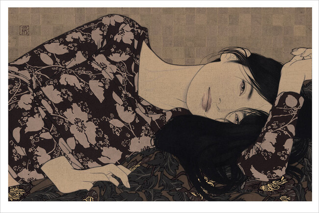 【伊勢丹浦和店】現代美人画のトップランナーとして活躍する『池永康晟　美人画展』3/13(水)～開催。元AKB48 横山由依の写真集への描き下ろしも話題。息遣いまで感じられる様な魅惑的な女性達を描く