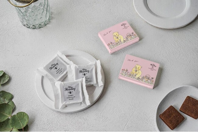 MYHONEYのベストセラー商品「ハニーショコラサンド リープ」の1個入りパッケージに、2024年3月1日（金）新デザインが登場