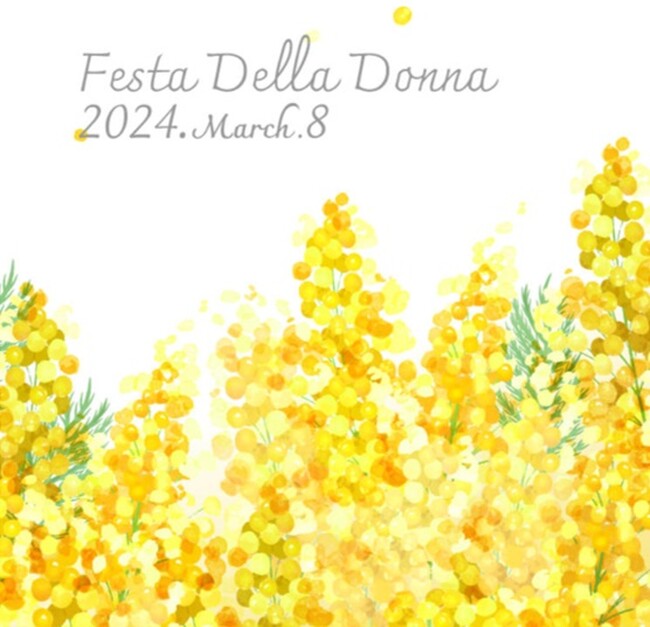 【枚方T-SITE】「Festa Della Donna（フェスタ・デラ・ドンナ）～感謝を込めてミモザの日」を3/5(火)～8(金)に開催