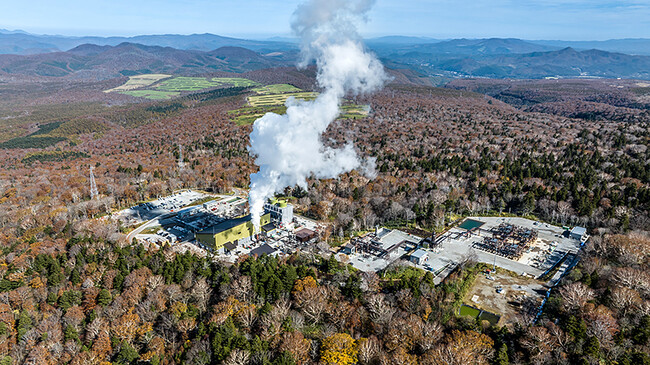 岩手県で新たな地熱発電所が稼働