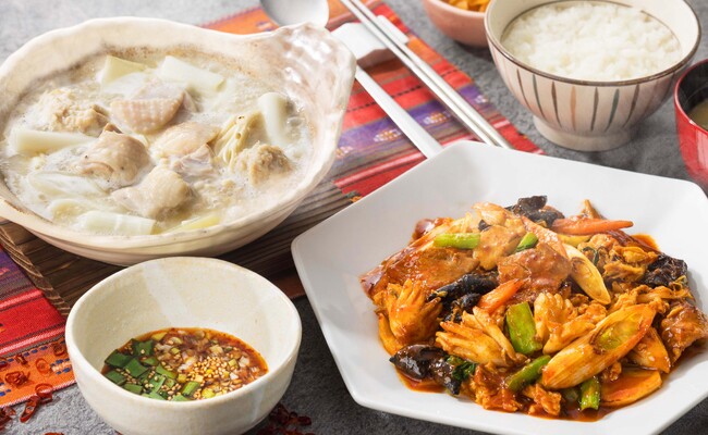 鶏の旨みたっぷりな大戸屋風“タッカンマリ”が登場！「韓国食堂」第二弾は３月１日より数量限定で販売開始。