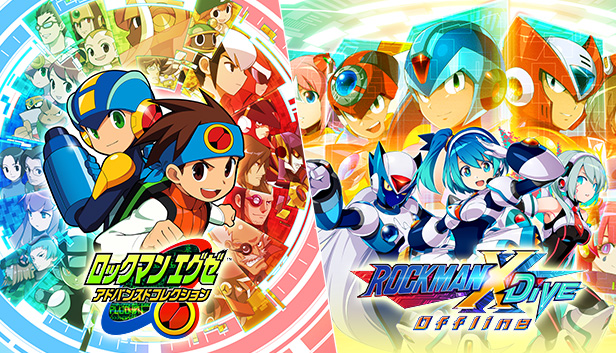 『ロックマンX DiVE オフライン』と『ロックマンエグゼ アドバンスドコレクション』が期間限定で50%オフ！