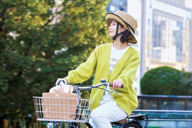自転車運転中の安全をおしゃれに守る！新ブランド「おしゃヘル」を3月1日（金）より発売