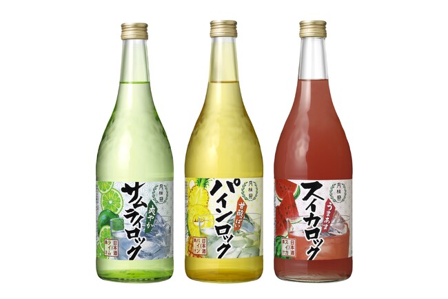 月桂冠「サムライロック」「パインロック」「スイカロック」を春夏限定発売