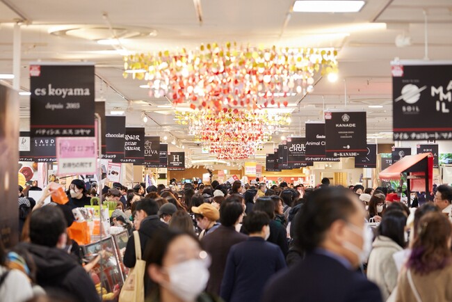 【名古屋タカシマヤ】バレンタイン催事「2024アムール・デュ・ショコラ」41億円以上を売上げ、過去最高売上を更新