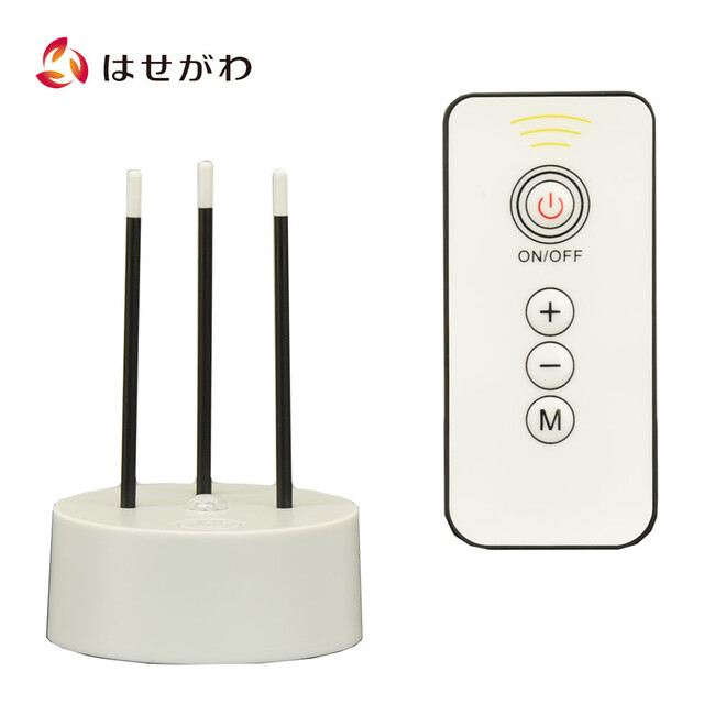 火を使わない安心・安全の電気線香・ローソク『ほのゆら』を販売開始