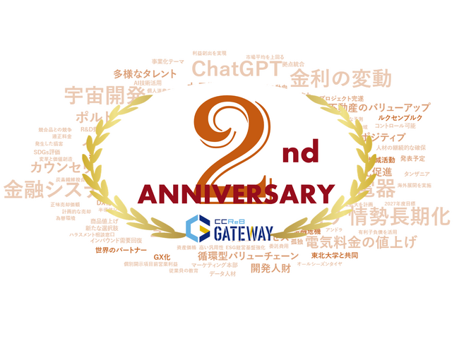 企業の経営動向を追うB2Bポータルサイト「CCReB GATEWAY」が開設2周年！グローバル展開も視野に特許を取得！