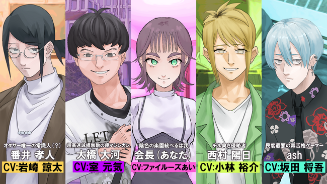 『陰キャラブコメ』キャラクターボイス搭載でNintendo Switch(TM)/Steamにて配信決定！