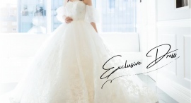 着られるのはドレスサロン「C’est la Magie」のみ！人気ドレスブランド「ISAMU MORITA」のセラマジィ限定ドレス3点が、3月1日に登場！