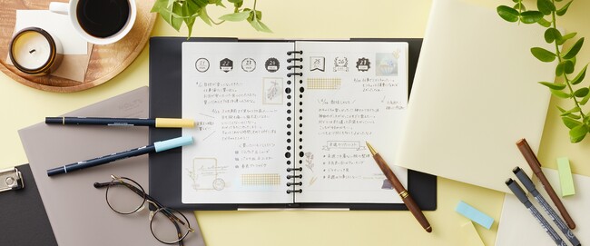 『NOLTY notebook kukuru』に日付なしタイプのフリーダイアリーが新登場！