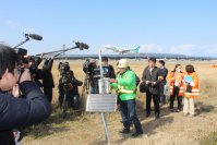 【岡山理科大学】バードストライク防止で関西３空港に「バードソニック」試験設置