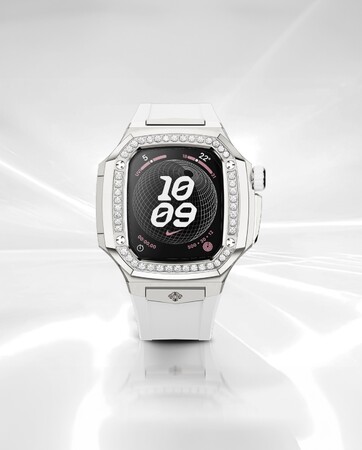 高級アップルウォッチケースブランド「ゴールデンコンセプト」の「SPORT III EDITION」から、モアサナイトを使用した新コレクションが登場。