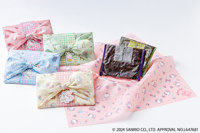 京つけもの西利がサンリオキャラクターズとコラボした「京づつみ」を京都限定販売！