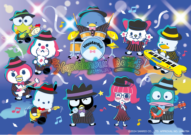 ベルク、「SANRIO Virtual Festival 2024 in Sanrio Puroland」に協賛 はぴだんぶいとのコラボミニショーやキャンペーンを実施