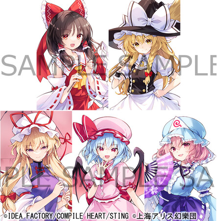 コンパイルハート最新作「東方スペルカーニバル」発売日変更および購入特典追加のお知らせ