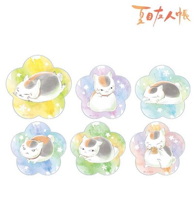 『夏目友人帳』のトレーディング Ani-Art 第2弾 お花型アクリルカード、ニャンコ先生 パーカーなどの受注を開始！！アニメ・漫画のオリジナルグッズを販売する「AMNIBUS」にて