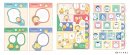 『セリフ付箋』 全4柄 各462円（税込） 『ダイカットクリアファイル5P』 全2柄 各495円（税込）