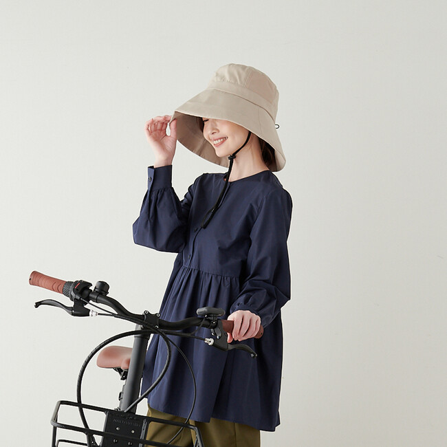 ヘルメット見えしない！インナーガード入りのオシャレな帽子「オシャメット」新登場！