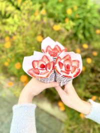 生産が追いつかない！冷凍映えクレープが1カ月3万個の爆売れ　3月20日から松坂屋高槻店の催事で、新しい種類が登場
