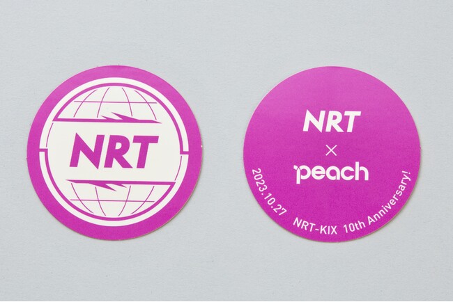 NRT×Peach10周年記念コラボレーショングッズ販売！