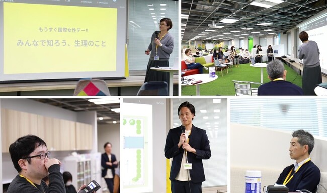 「みんなで知ろう！生理のこと」セミナーを開催国際女性デーを機に、(株)ウィルミナの従業員を対象に実施