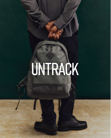 カジュアルデザインにファンクションを組み合わせた「UNTRACK」のバッグシリーズに4アイテムを新たに追加