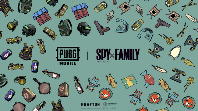 『PUBG MOBILE』が世界的アニメ『SPY×FAMILY』とコラボ!