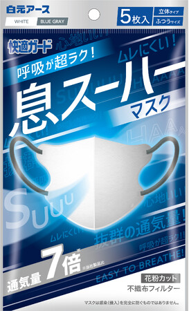 『快適ガード　息スーハーマスク』新発売