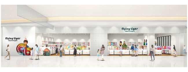 フライングタイガーが群馬県内に2店目を出店！〈イオンモール太田ストア〉2024年4月5日（金）にオープン！～“Halloj from Ota” ハート溢れるストア限定バッグも発売～
