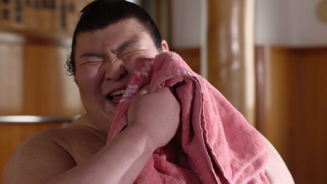角界の人気者　熱海富士関が永谷園のTVCM初登場！